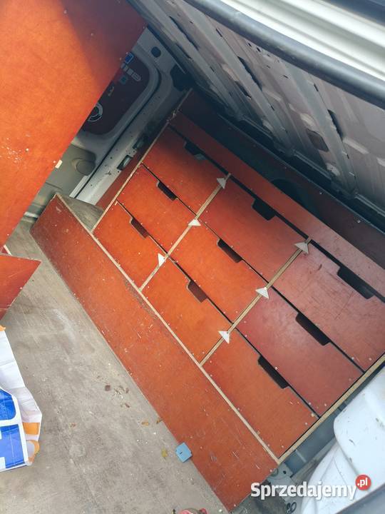 Renault Trafic 19 DCi 101 2006r welurowa tapicerka