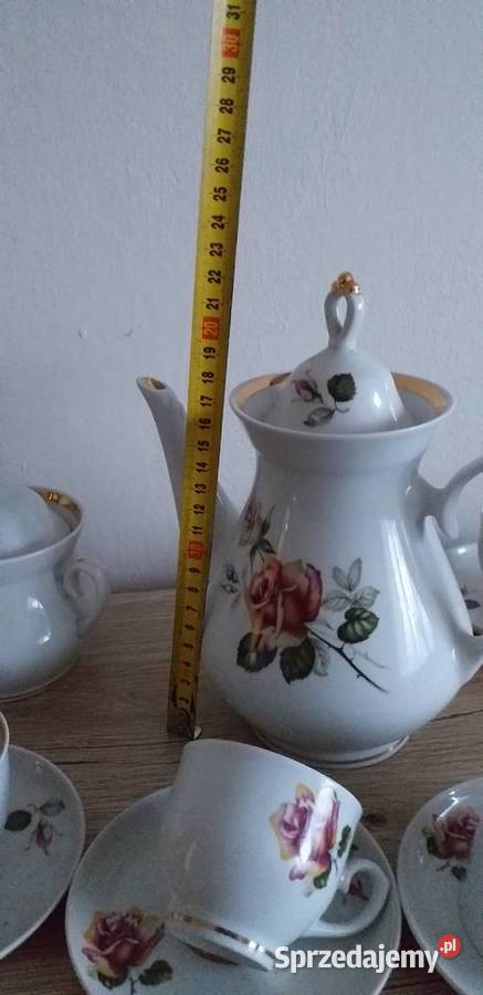 Zestaw porcelanowy prl