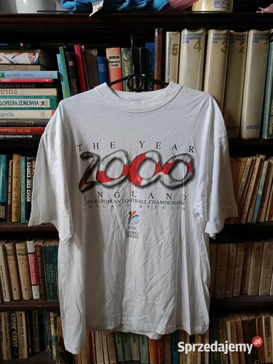 Vintage euro 2000 england tshirt Szamocin sprzedam
