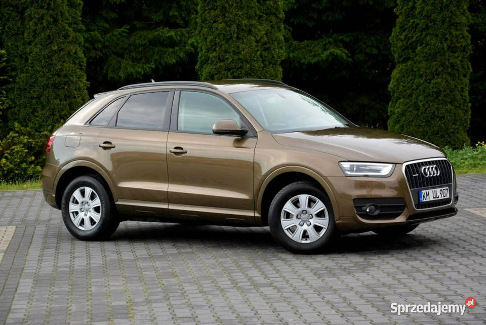 Audi Q3 Quattro Bixenon Led Skóry Navi Alcantara komputer pokładowy Ostrów Mazowiecka