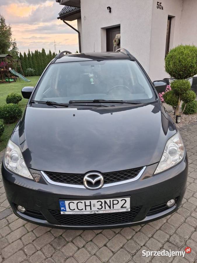 Mazda 5 zadbana 18 z lpg Grzybno