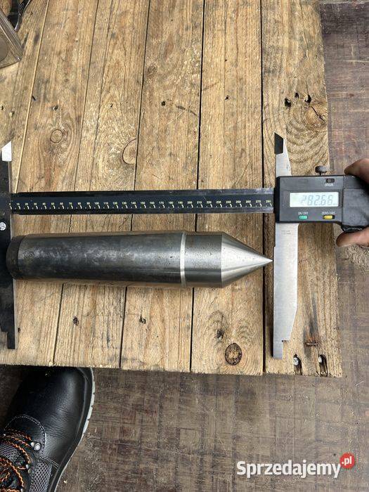 Trzpień centrujący ustalający dł 282 mm stal Tuliszków
