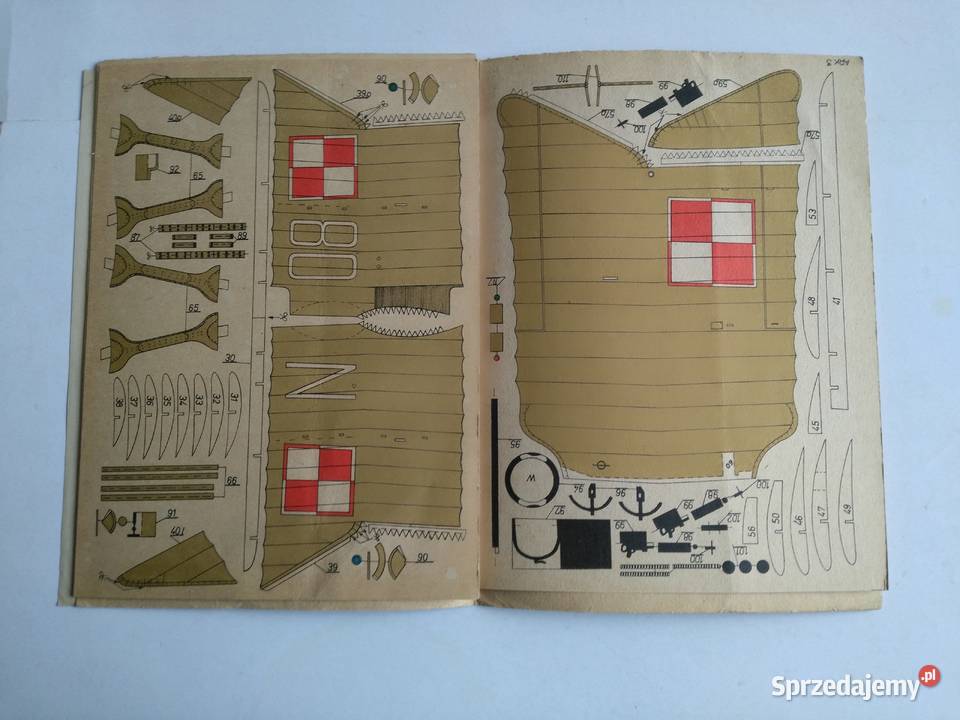 Mały Modelarz 41987 Samolot Breguet XIX B2 śląskie Dąbrowa Górnicza