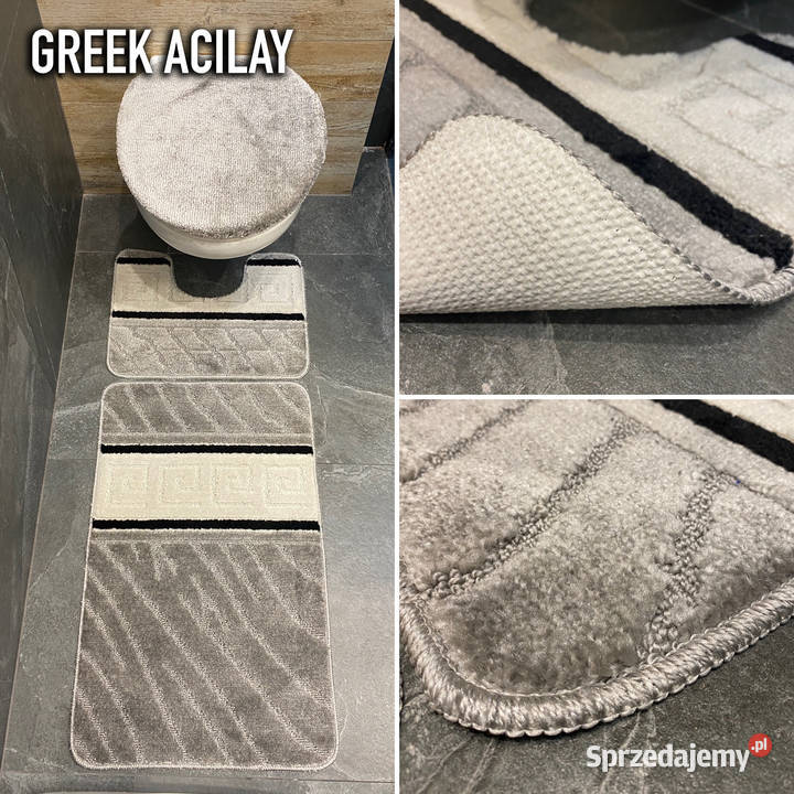 ZESTAW DYWANIKÓW ŁAZIENKOWYCH 50X80 GREEK ACILAY Białystok