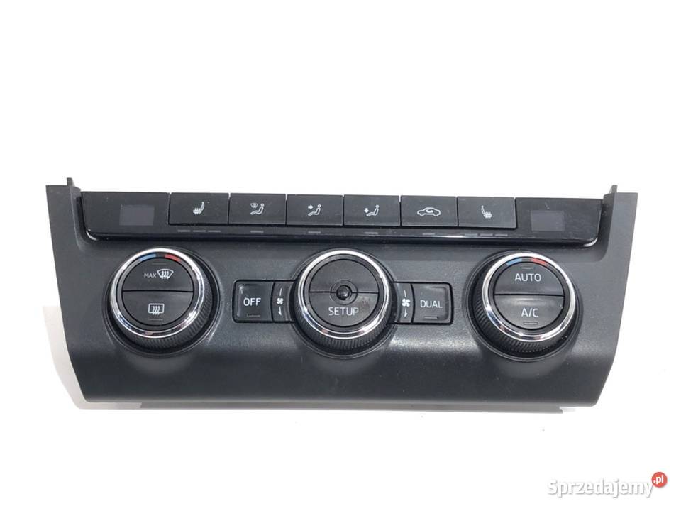 PANEL STEROWANIA NAWIEWU SKODA OCTAVIA III osobowe