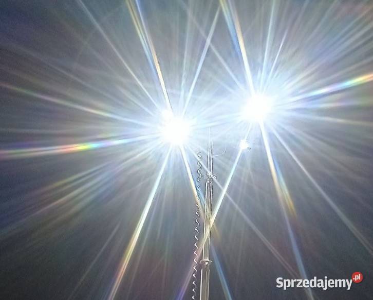 maszt oświetleniowy LED 4 x 160W Atlas Copco Końskowola