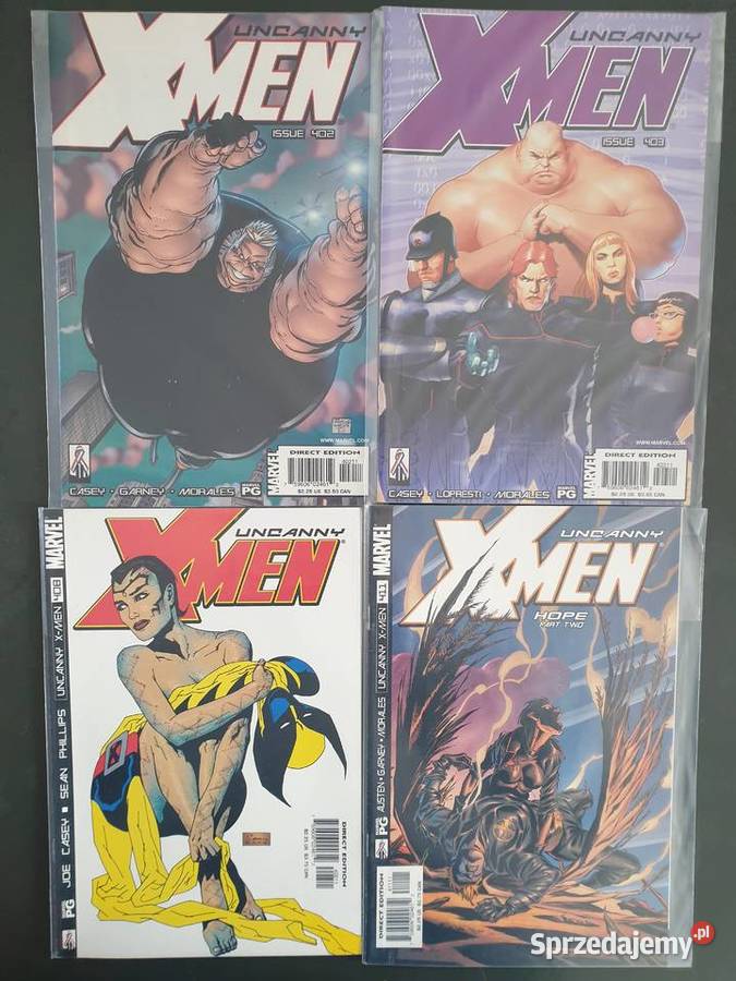 The Uncanny XMen zestaw 24 komiksów Marvel USA Gdynia