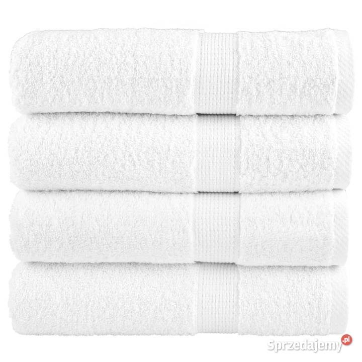 Ręczniki premium SOLUND 4 białe 100x150 600 g Pozostałe Warszawa