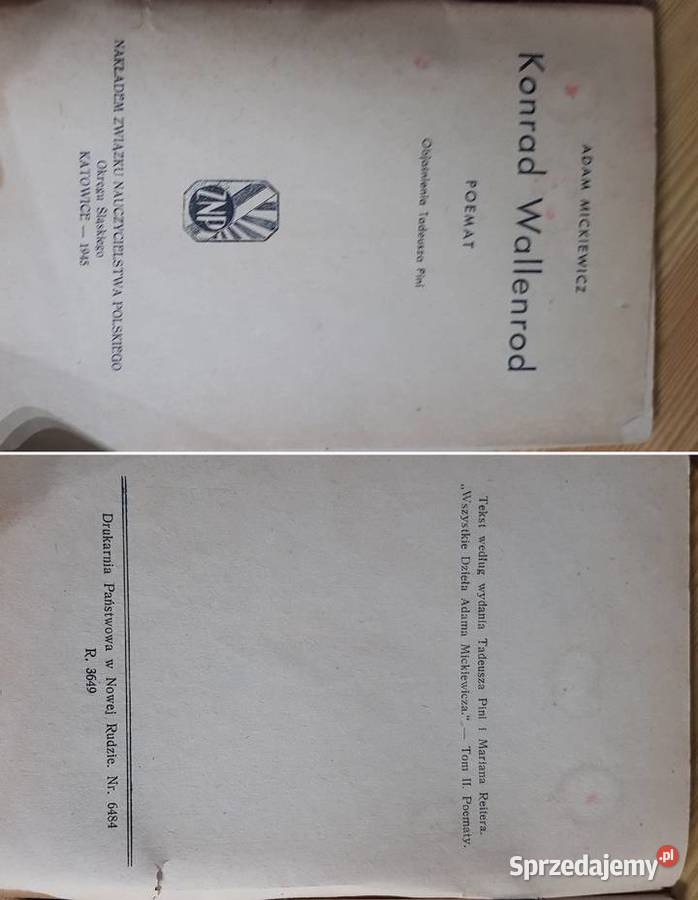 Balladyna Antygona Konrad Wallenrod Powracająca