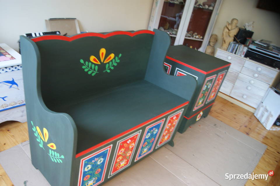 SKRZYNIA POSAGOWA RĘCZNIE MALOWANA Opole