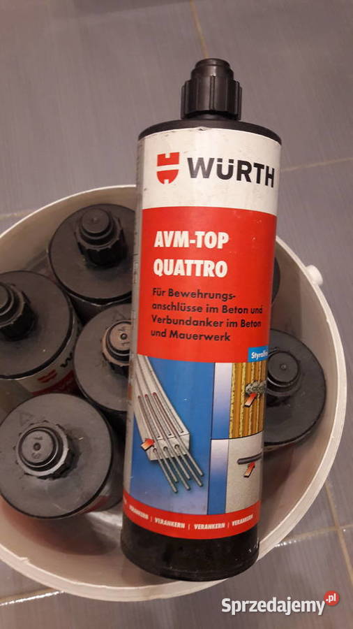 Wurth AVMTOP QUATTRO Kotwy chemiczna do betonu Głuchołazy