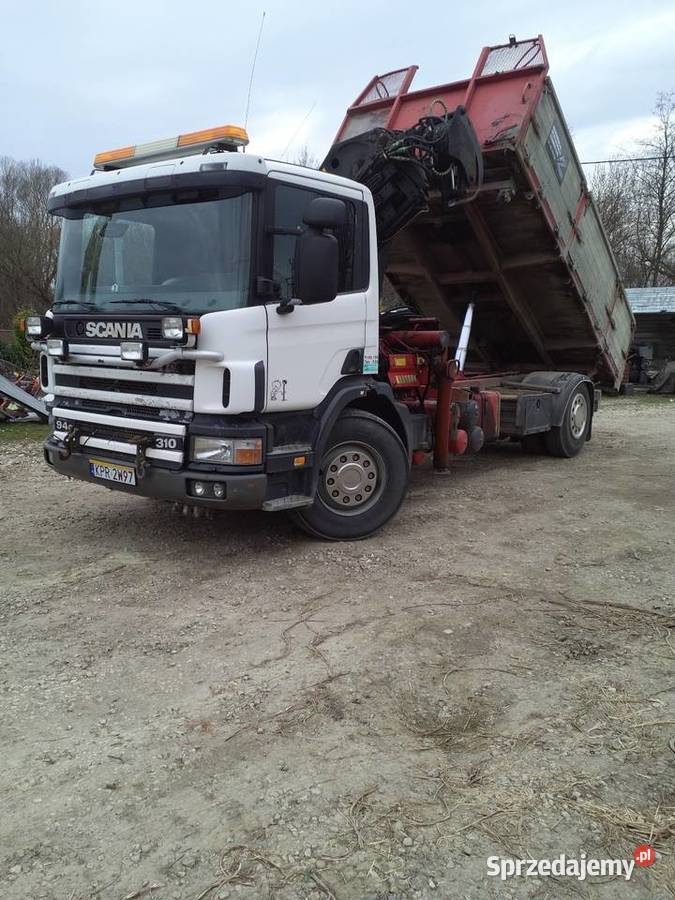 Scania wywrotka z HDS sprzedam