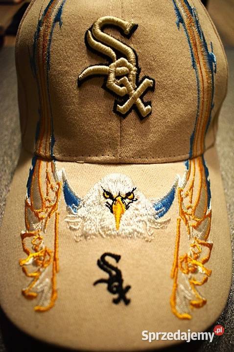Czapka z serii Chicago Sox wyszywany wzór kujawsko-pomorskie