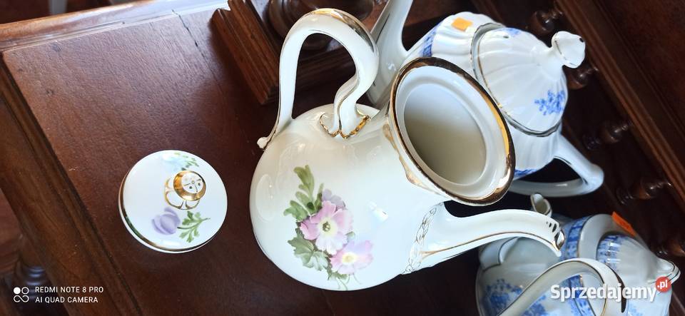 Dzbanek do kawy Barmolar Rosenthal Selb Bavaria Porcelana i szkło Gdańsk