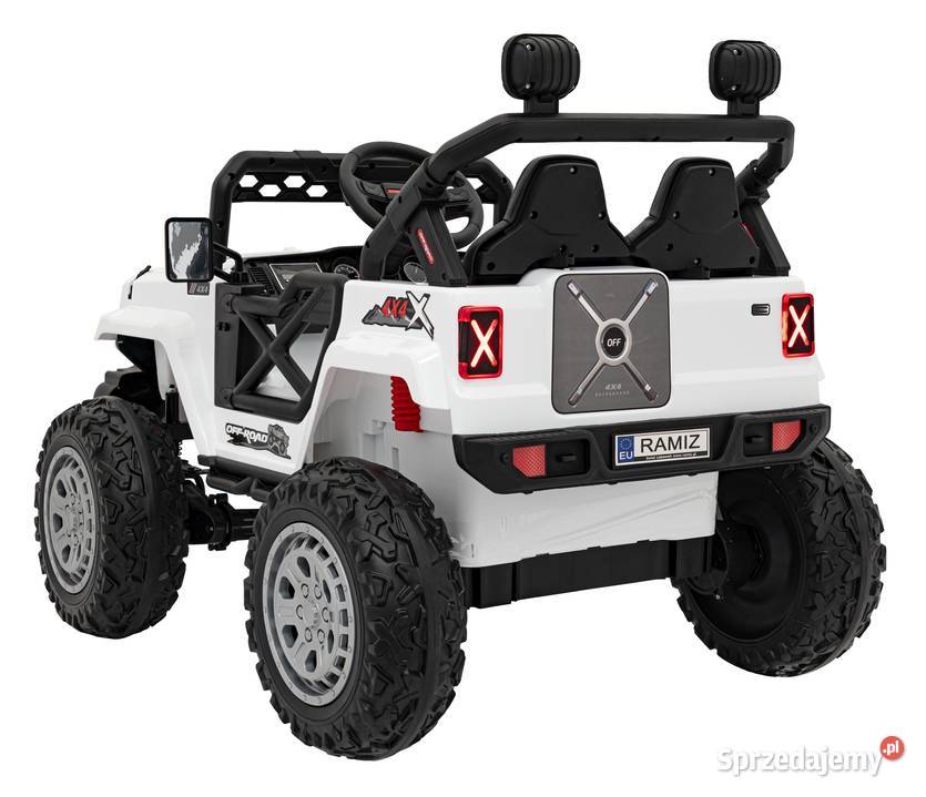 DUŻE auto terenowe 4x4 OFF ROAD Speed białe Kraków sprzedam
