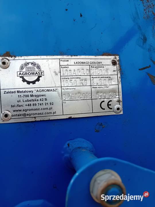 Sprzedam ładowacz wielkopolskie Kramsk