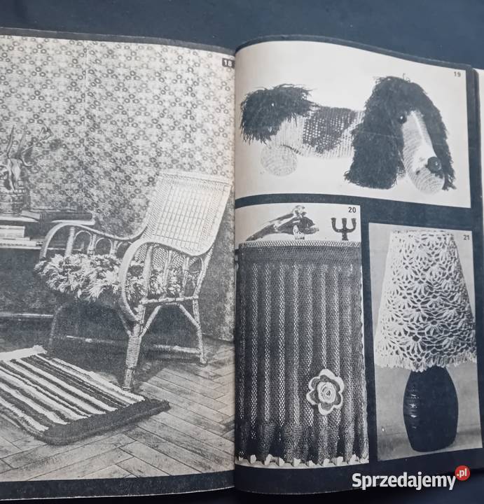 Irena Szpak Roboty szydełkowe Watra 1977 r Koźminek