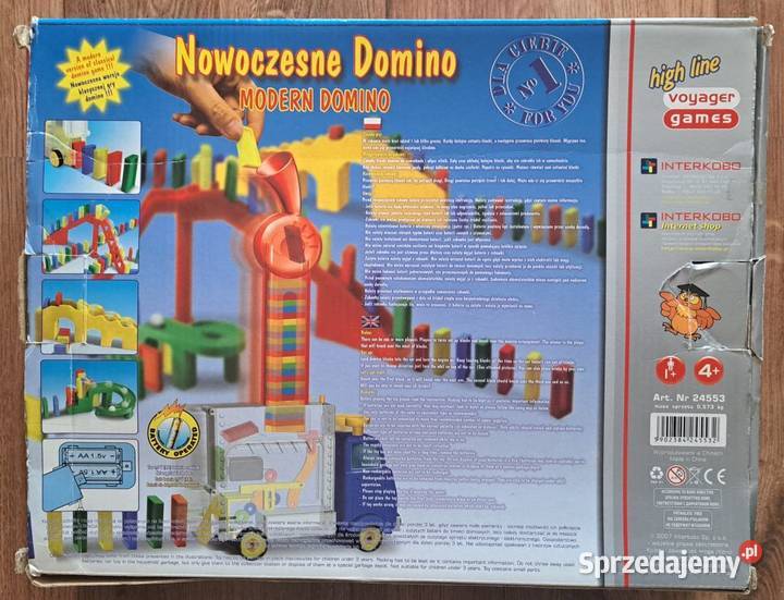 Nowoczesne domino super zabawa Zabawki Zielona Góra