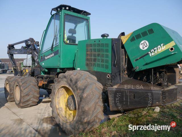 Kombajn zrębowy Timberjack 1270D 2004r Magnice