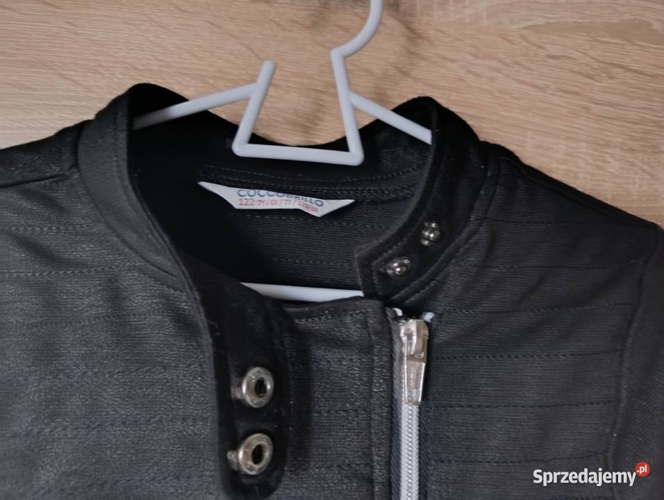 Krótka kurtka czarna Coccodrillo 122 pomorskie Kwidzyn