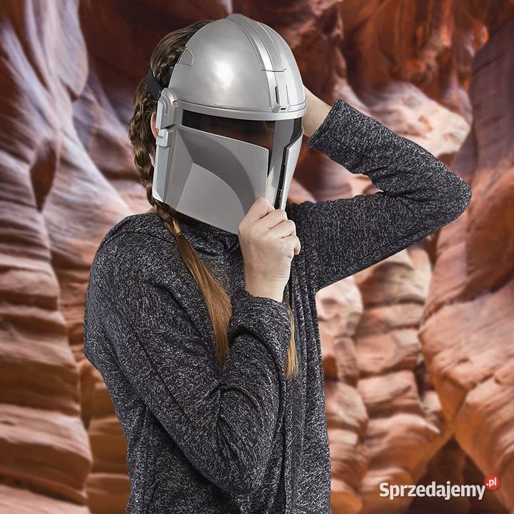 Maska Interaktywna Mandalorian Dźwięk Frazy Star