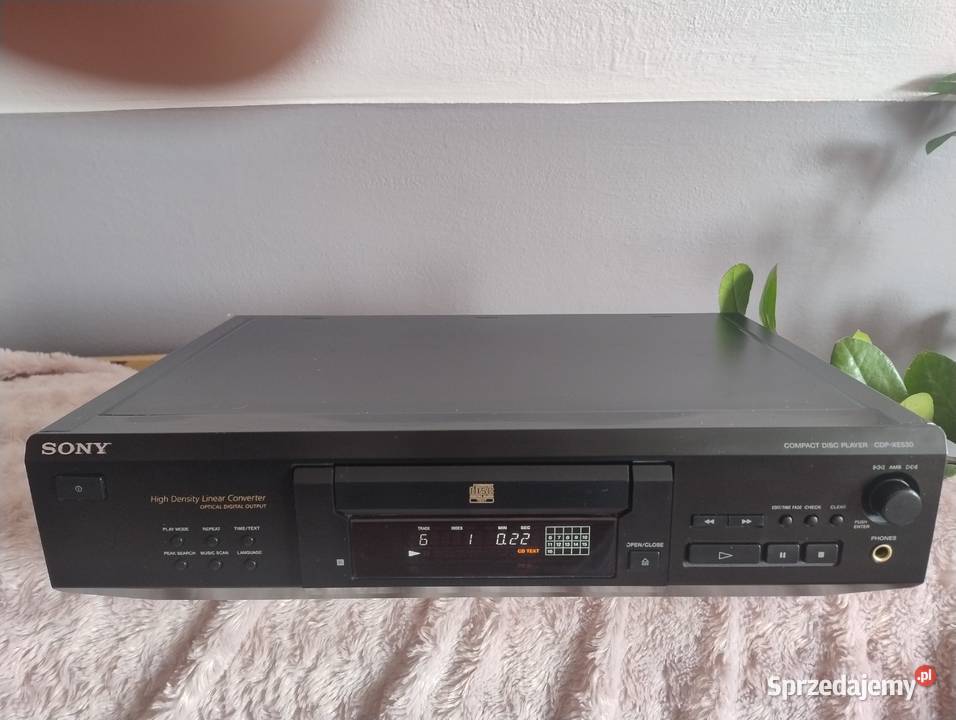 Odtwarzacz CD Sony cdp xe 530 Trzebuska sprzedam