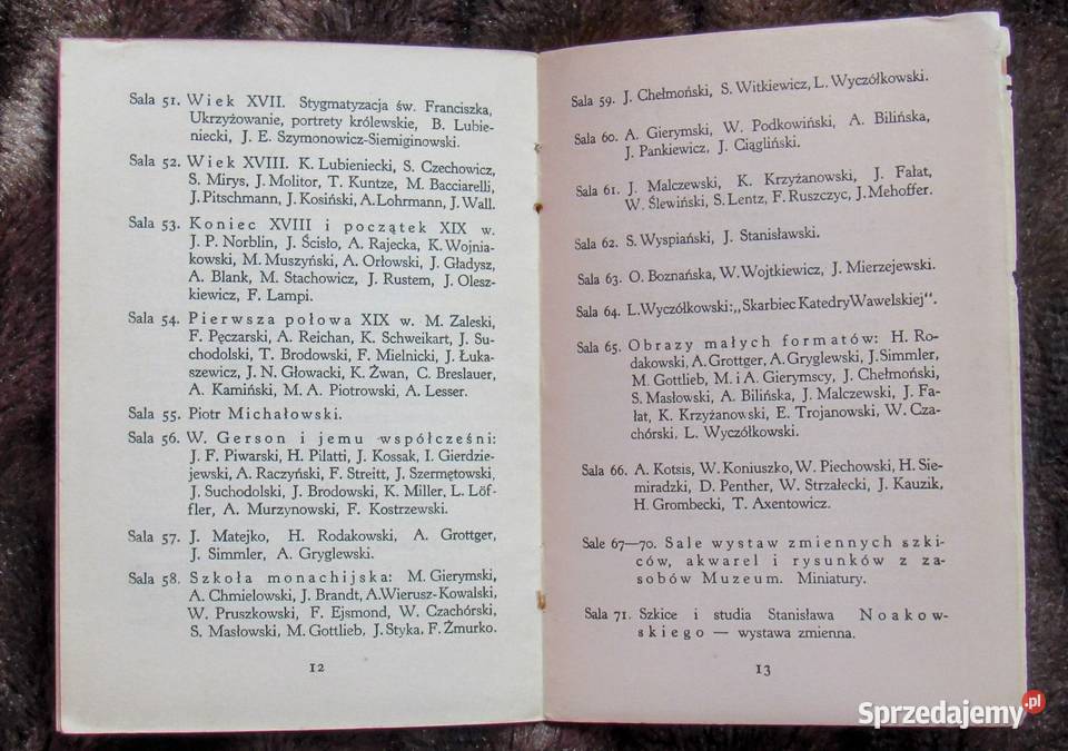 Przewodnik Muzeum Narodowym w Warszawie z 1938 lubelskie Bychawka Trzecia
