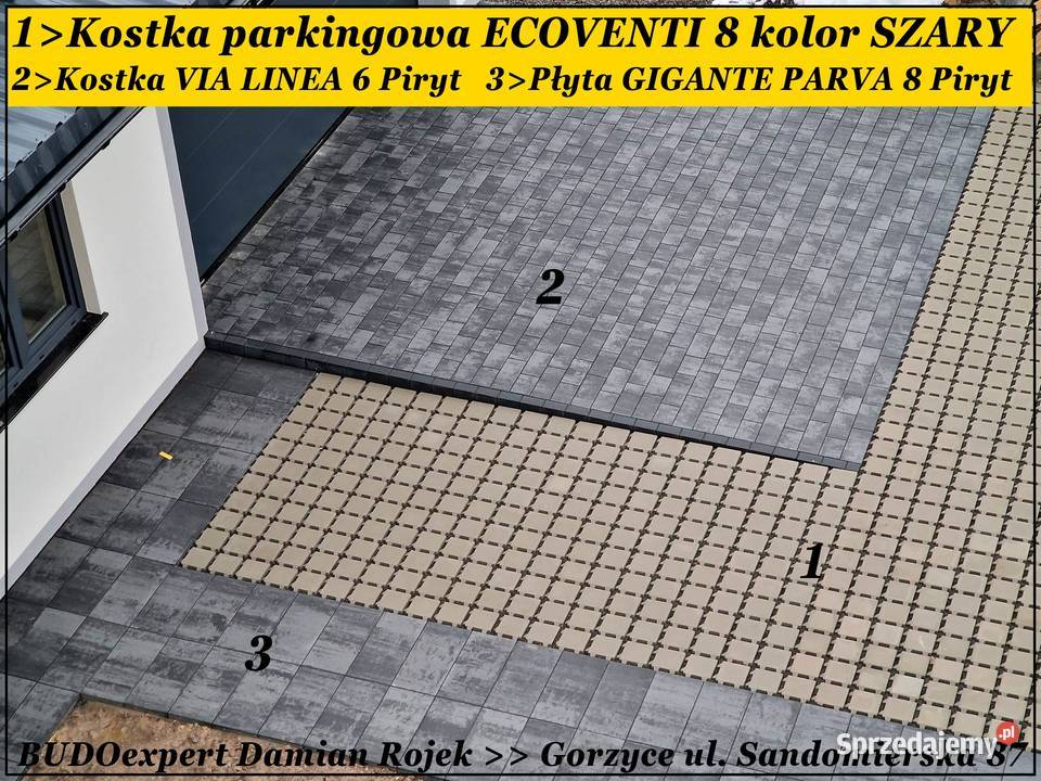 Kostka brukowa ażurowa ECOVENTI idelana na Dom i Ogród Stalowa Wola