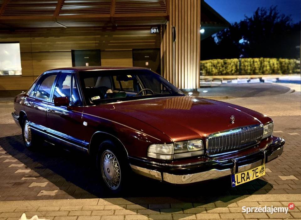 Buick Park Avenue zarejestrowany jako pojazd tempomat