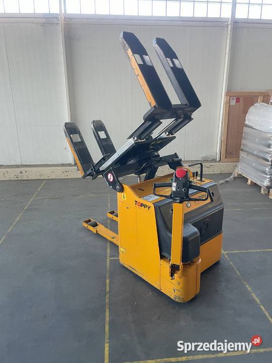 Obracarka do palet papieru samojezdna mobilna Dobre Miasto