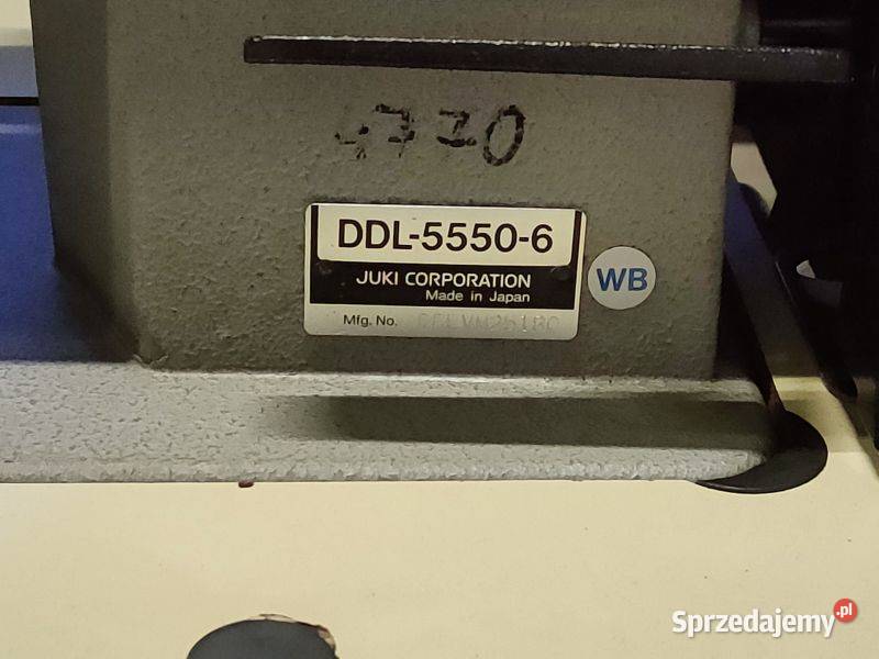 Stębnówka Juki 55506 Servo 230V Pfaff Durkopp dolnośląskie Wałbrzych