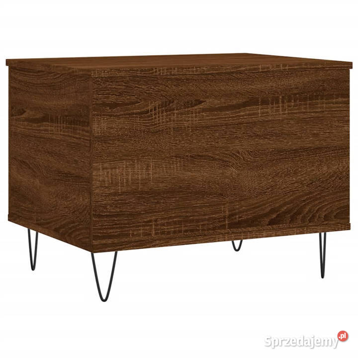 Stolik kawowy brązowy dąb 60x445x45 WM830955 Stoły Warszawa
