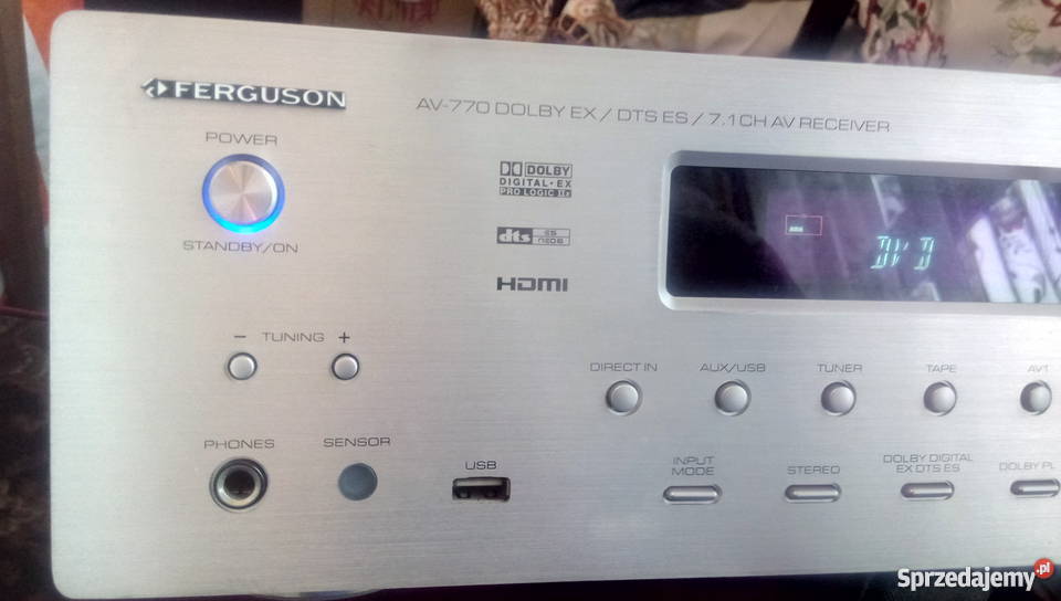 Amplituner Ferguson AV770 71 kujawsko-pomorskie Grudziądz