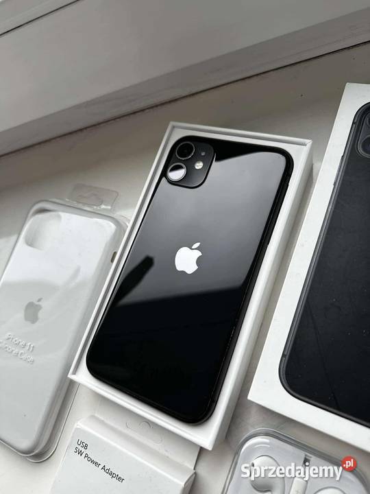 iPhone 11 czarny Telefony komórkowe