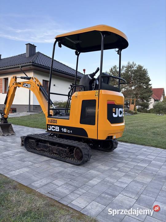 Minikoparka JCB 16c1 Głogowo sprzedam