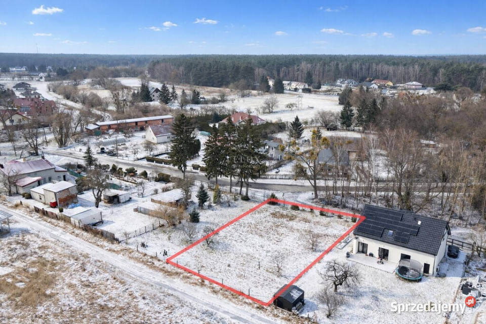 Działka budowlana w Płoni utwardzona Szczecin sprzedam