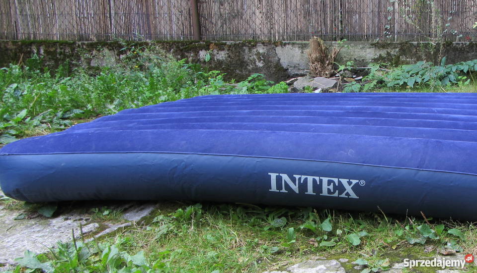 Materac welurowy dwuosobowy INTEX