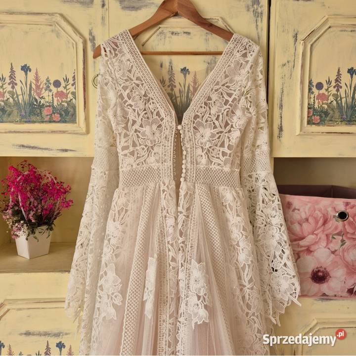 Suknia ślubna Afrodyta Linia "A" Skwierzyna