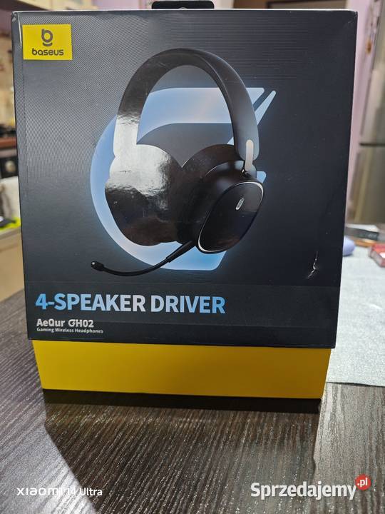 Bezprzewodowe słuchawki gamingowe AeQur GH02 Głośniki, słuchawki i kamerki internetowe Żary sprzedam