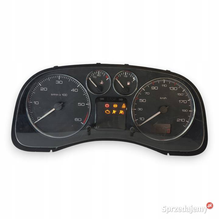 LICZNIK ZEGARY P9654485280 Peugeot 307 14 16 20 Chełm sprzedam