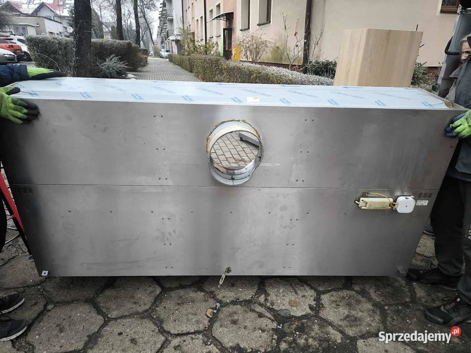 Okap gastronomiczny z oświetleniem LED i śląskie Sosnowiec