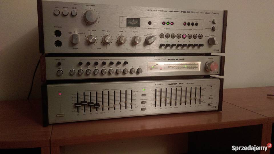 Unitra Radmor 5102te piękny i sprawny zestaw mazowieckie Węgrów sprzedam