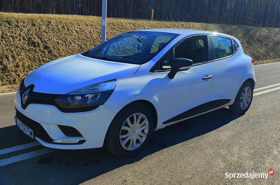 Renault Clio 2016 Ekonomiczny serwisie Tempomat biały śląskie