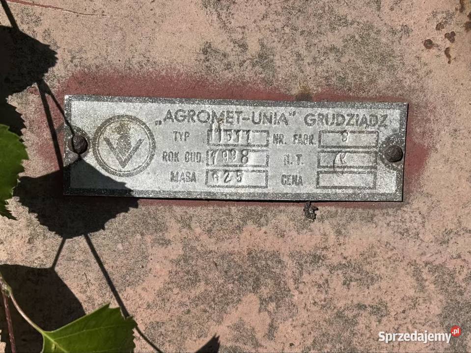 glebogryzarka unia grudziądz 28m nie 3m polska Glebogryzarki wielkopolskie Pleszew