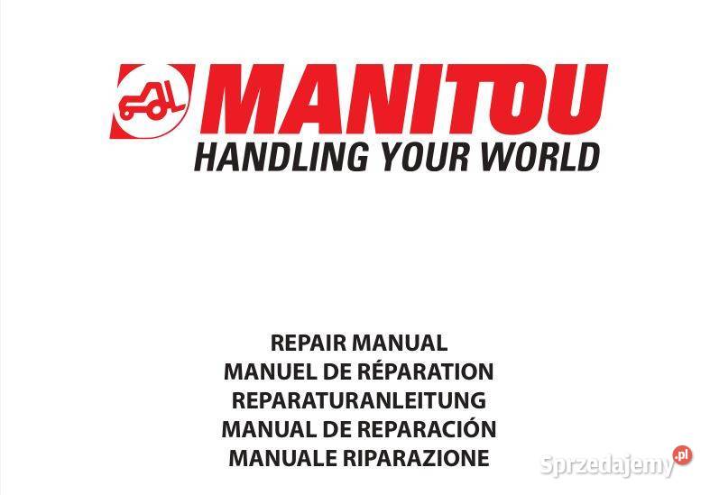 Manitou ML632 635 MT835 120 LS MT845 instrukcja Kielce