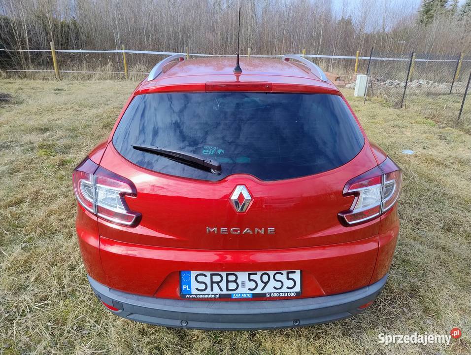 Renault Megane 2015 Grandtour LIMITED Gaz BRC immobilizer śląskie Sosnowiec