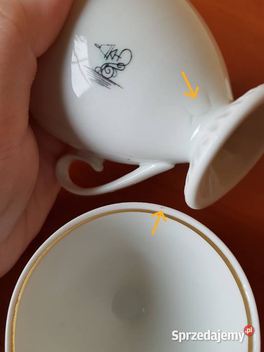 Serwis Regina Chodzież porcelana PRL Dąbrowa Górnicza