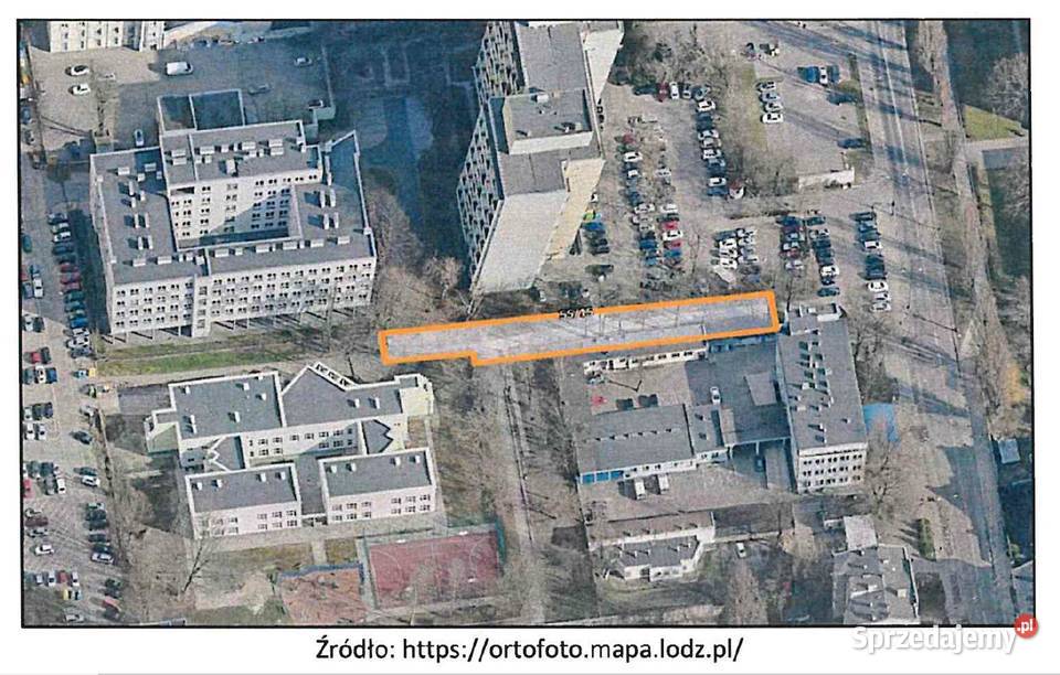 Syndyk sprzeda działkę ew o 5515 Wigury w Łodzi łódzkie Łódź sprzedam