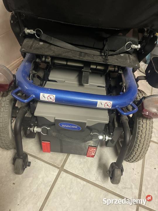 Wózek Seniora Invacare Bora nowe baterie Kielce