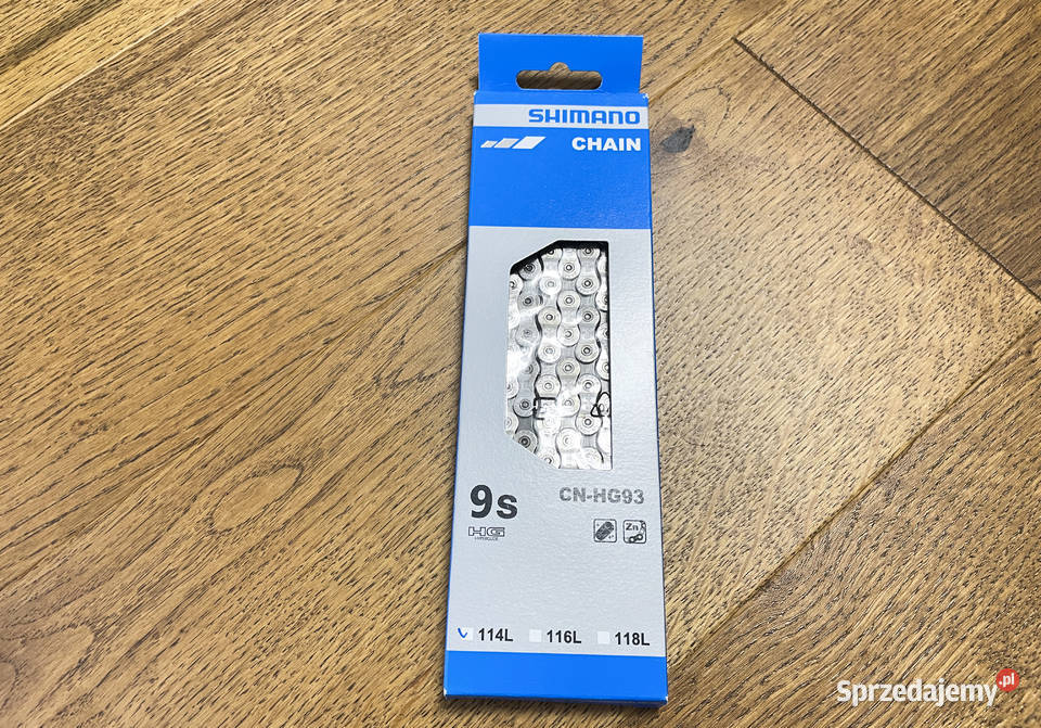 NOWY Łańcuch Shimano XT CNHG93 114 ogniw MADE IN mazowieckie Warszawa